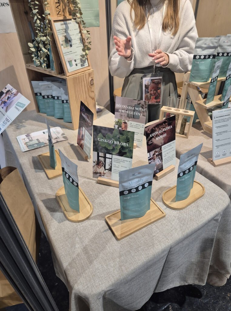 Photo présentation MOODIFY par Ya'Care Salon du bien-être 2025